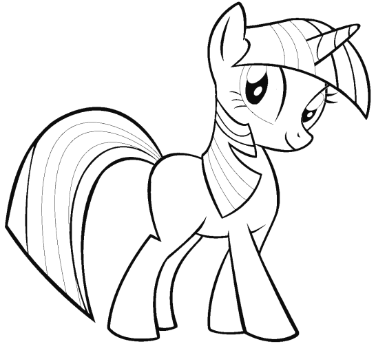 Kucyki Pony kolorowanki